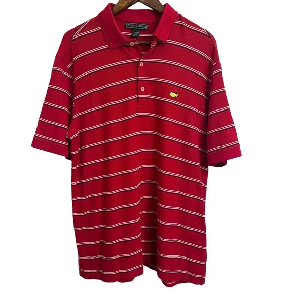 Masters Shirts Masters Collection Short Sleeve Polo Golf Shirt